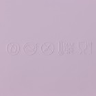 Коврик для айсинга Доляна «Природная красота», силикон, 2 полосы, 38,4×19,2 см, цвет фиолетовый - фото 8988085