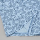 Пижама женская (футболка, бриджи) Цветочек синий, р-р 48 - Фото 5
