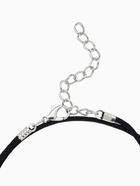 Шнурок нейлоновый d=1.5 мм, 43 см + удлинитель, чёрный  (артикул 455218)  большой выбор товаров оптом и в розницу по низким ценам с доставкой