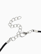 Шнурок нейлоновый d=1.5 мм, 43 см + удлинитель, чёрный  (артикул 455218)  большой выбор товаров оптом и в розницу по низким ценам с доставкой