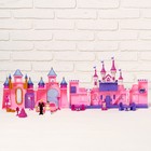 Кукольный замок 2 в 1: 2 замка, карета с лошадкой, мебель, аксессуары, световые и звуковые эффекты - Фото 4