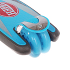 Самокат стальной, колёса световые PU d=110 мм, ABEC 7, цвет серый/синий - Фото 4