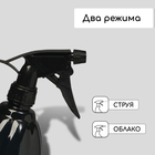 Пульверизатор, 0.55 л, h=19.5 см, чёрный перламутр, Greengo - Фото 4