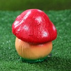 Садовая фигура "Гриб", разноцветный, 14 см - Фото 3