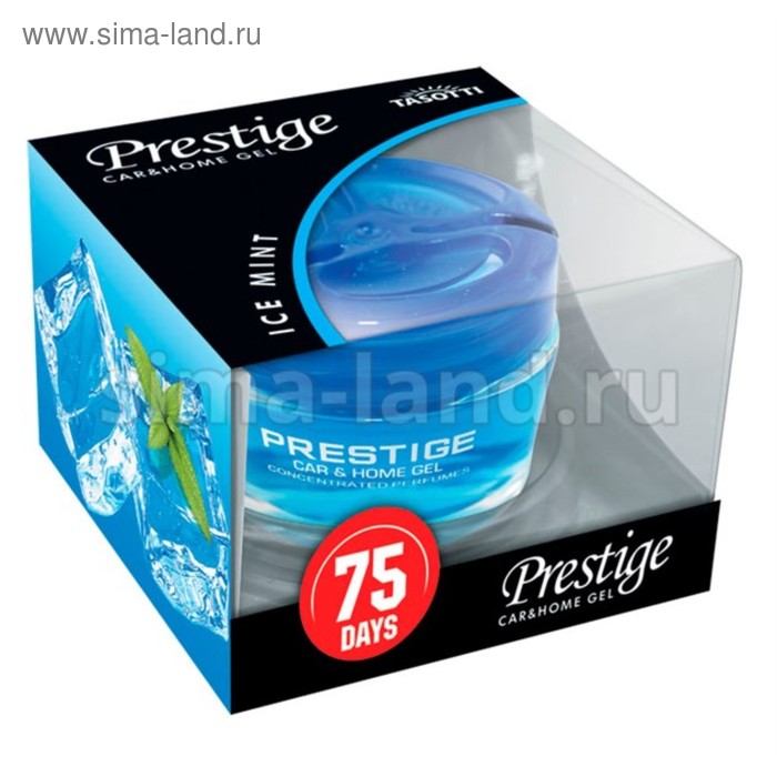 Ароматизатор TASOTTI, гелевый "GEL PRESTIGE", Ice Mint, 50 мл - Фото 1