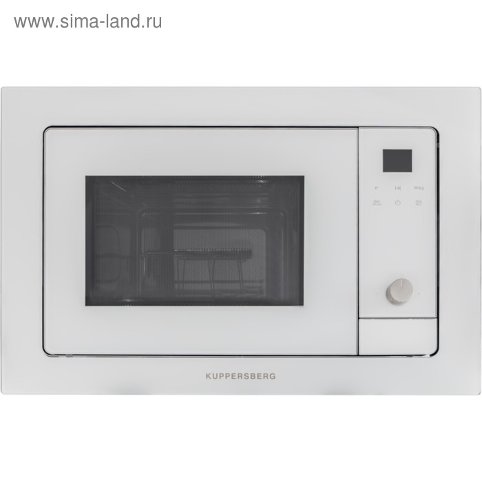 Встраиваемая микроволновая печь Kuppersberg HMW 655 W, 5 режимов, 3 программы, 18 л, белый - Фото 1