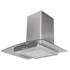 Вытяжка Kuppersberg KAMINOX 60 X 4HPB, 800 куб.м/ч, 3 скорости, серебристый/темное стекло - Фото 2