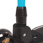 Самокат стальной FY-D2B, колёса PU d=130 мм, ABEC 7, свет, цвет синий - Фото 6