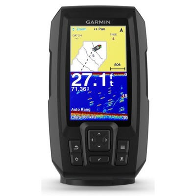 Эхолот GARMIN Striker Plus 4 (010-01870-01), с транцевым трансдьюсером