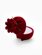 Футляр под серьги, кольцо «Мешочек подарочный», бархатный, 5.5×4.6 см, красный - Фото 7