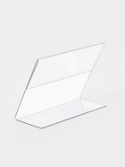 Ценникодержатель горизонтальный, 9×7 см, ПЭТ 0.5 мм, цвет прозрачный - Фото 5