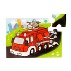 Пазлы магнитные А5 «Пожарная машина» - Фото 2