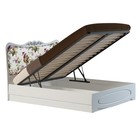 Кровать «Флоранс» 1600, с основанием и ПМ, 2050 × 164 × 1210 мм, «сосна» / «прованс» - Фото 1