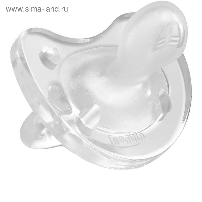Пустышка силиконовая ортодонтическая Physio Soft, от 0 до 6 мес., цвет прозрачный - Фото 1
