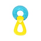 Прорезыватель-игрушка Fresh Relax "Кольцо", голубое,4мес.+ - Фото 3