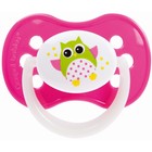 Соска - пустышка силиконовая симметричная Owl, от 0 до 6 мес., цвет МИКС - Фото 6