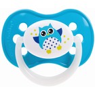 Соска - пустышка силиконовая симметричная Owl, от 0 до 6 мес., цвет МИКС - Фото 7