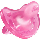 Пустышка силиконовая ортодонтическая Physio Soft, от 0 до 6 мес., цвет розовый - Фото 1