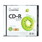 Диск CD-R Smartbuy Fresh-Kiwifruit, 52х, 700 Мб, Slim, 5 шт - Фото 2