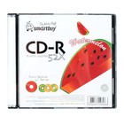 Диск CD-R Smartbuy Fresh-Watermelon, 52х, 700 Мб, Slim, 5 шт - Фото 2