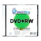 Диск DVD+RW Smartbuy, 4х, 4,7 Гб, Slim, 5 шт - Фото 2