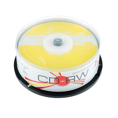 Диск CD-RW SmartTrack, 4-12x, 700 Мб, (бокс  25 шт.)