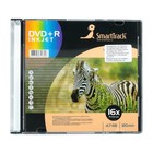 Диск DVD+R SmartTrack Inkjet, 16x, 4,7 Гб, Slim, 5 шт - Фото 2