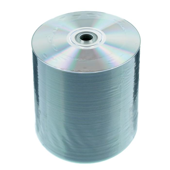 Диск CD-R, не окрашенный, без канавки (Ritek), 52x, 700 Мб, Спайка, 100 шт