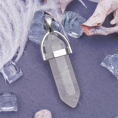 Подвеска маятник, сфера «Горный хрусталь»