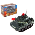 Танк "Наступление", работает от батареек, световые эффекты, цвета МИКС - Фото 1