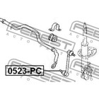 Тяга стабилизатора передняя febest 0523-pc - Фото 2