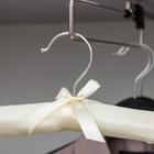 Плечики для одежды мягкие «Радуга», размер 40-42, цвет белый - Фото 3