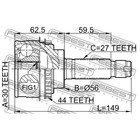 Шрус наружный 30x56x27 febest 0810-026a44 - Фото 2