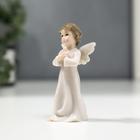 Сувенир полистоун "Ангел в белом" лак 9,5х4х4 см - Фото 2