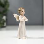 Сувенир полистоун "Ангел в белом" лак 9,5х4х4 см - Фото 3