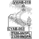 Опора шаровая FEBEST 2320-9n5fl - Фото 2