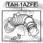 Патрубок фильтра воздушного febest tah-1azfe - Фото 2