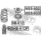 Опора переднего амортизатора левая febest nss-033 - Фото 2