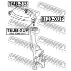 Пыльник опоры шаровой FEBEST tbjb-xup - Фото 2