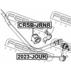 Втулка заднего стабилизатора d18.5 febest crsb-jrnr - Фото 2