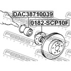 Подшипник ступицы FEBEST dac38710039 - Фото 2