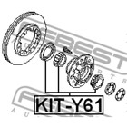 Подшипник роликовый передней полуоси ремкомплект febest kit-y61 - Фото 2