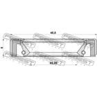 Сальник распределительного вала 50x65x8 febest 95gby-50650808r - Фото 2