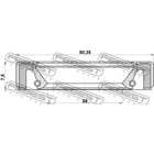 Сальник привода 60x80x7.5 febest 95gby-60800808l - Фото 2