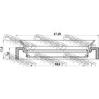 Сальник привода 35x67x12x17.5 febest 95hay-35671017r - Фото 2