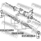 Пыльник рулевой рейки FEBEST trkb-ahv40 - Фото 2