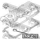 Прокладка свечного колодца FEBEST szcp-001 - Фото 2