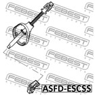 Вал карданный рулевой нижний febest asfd-escss - Фото 2