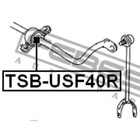 Втулка заднего стабилизатора комплект febest tsb-usf40r - Фото 2