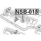 Втулка переднего стабилизатора d30 febest nsb-015 - Фото 2